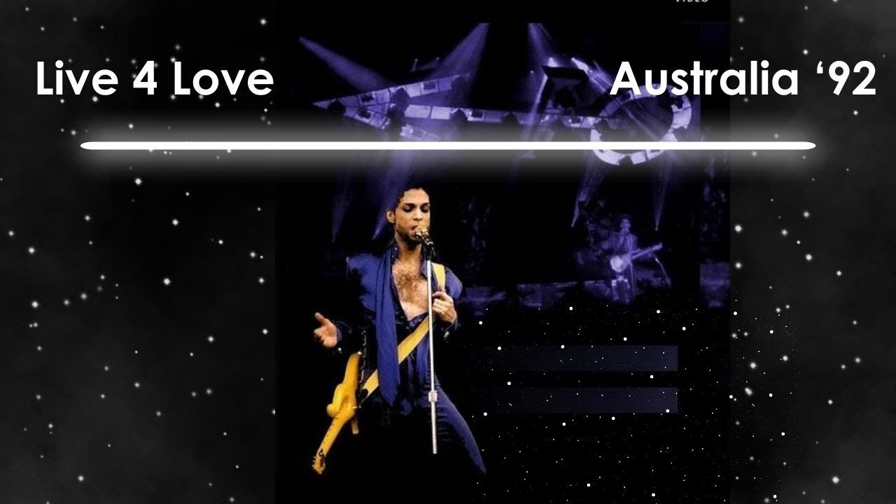 Prince - LIVE 4 LOVE | Live in Australia, 1992 (Pro Footage) - YouTube