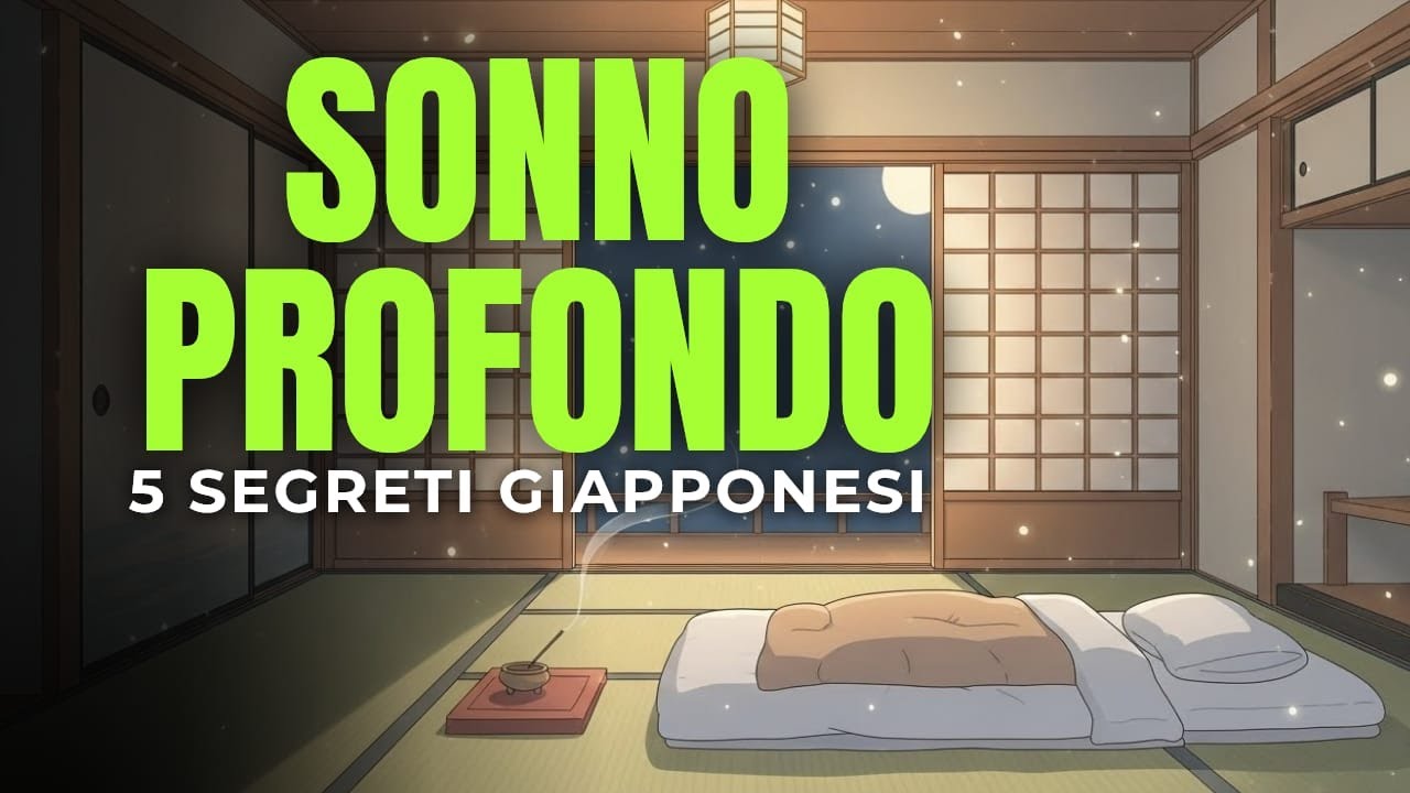 5 Segreti Giapponesi per un Sonno Profondo (senza pillole)