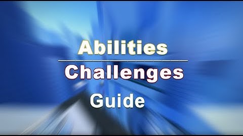 All Challenges/Abilities 1.3 | Roblox Parkour Reborn