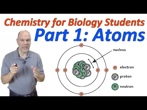 Basic Chemistry for Biology, Part 1: Atoms