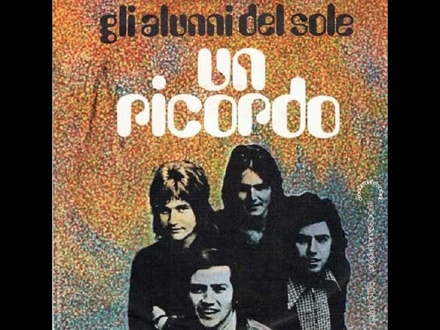 Un Ricordo - Alunni Del Sole - YouTube