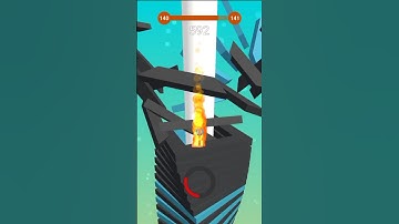 Stack ball level 140 #gaming #shorts