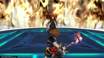 Kingdom Hearts II FM - Data Axel with Restrictions No Damage Level 1 Critical Mode