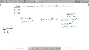 GATE 2023 | ALGORITHMS | RECURRENCE RELATION| GATE TEST SERIES | SOLUTIONS ADDA | EXPLAINED BY VIVEK