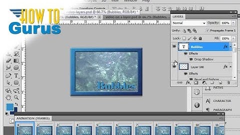 Photoshop Animation : How to Make a Frame by Frame Video - CC CS6 CS5 Tutorial