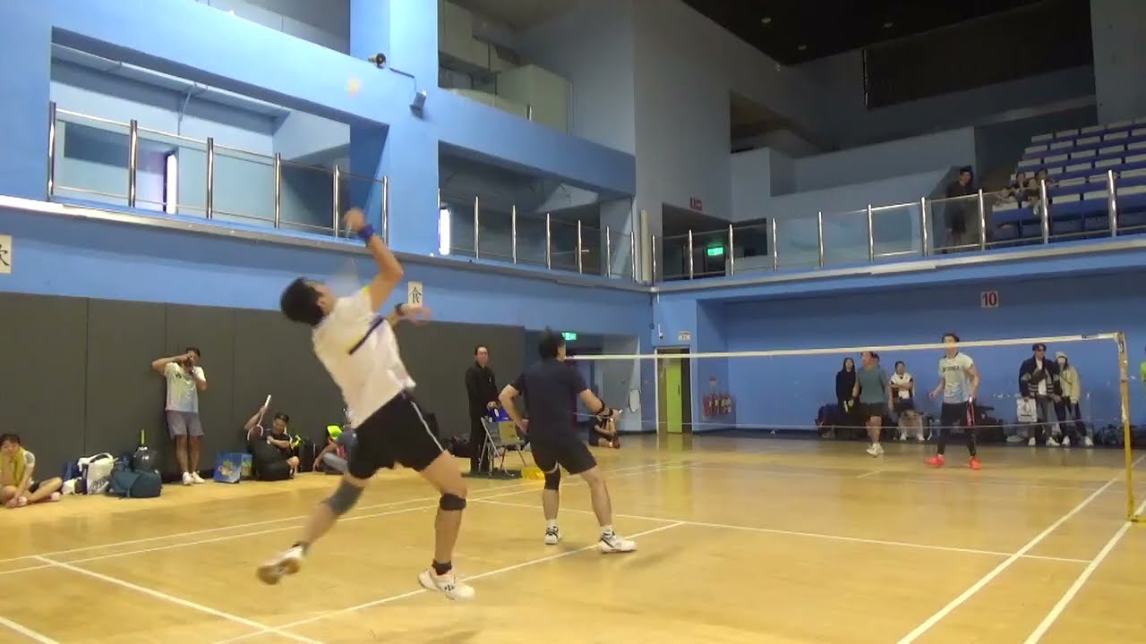 20231219 挑戰組男雙 Wayne+小民 vs 宗軒+Jack（齊羽飛揚第二屆會內賽紅館）10-16