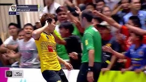 แชมป์เก่าตกรอบ ม.เกษมบัณฑิต 2-2 พีทีที บลูเวฟ ชลบุรี (จุดโทษ5-4)