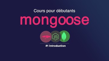 #1 Cours Mongoose : Introduction | NodeJs | MongoDB | Tutoriel Français