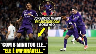 🚨 NOSSA! Olha como os PRINCIPAIS JORNAIS DO MUNDO FICARAM ENCANTADOS COM O RODRYGO HOJE!