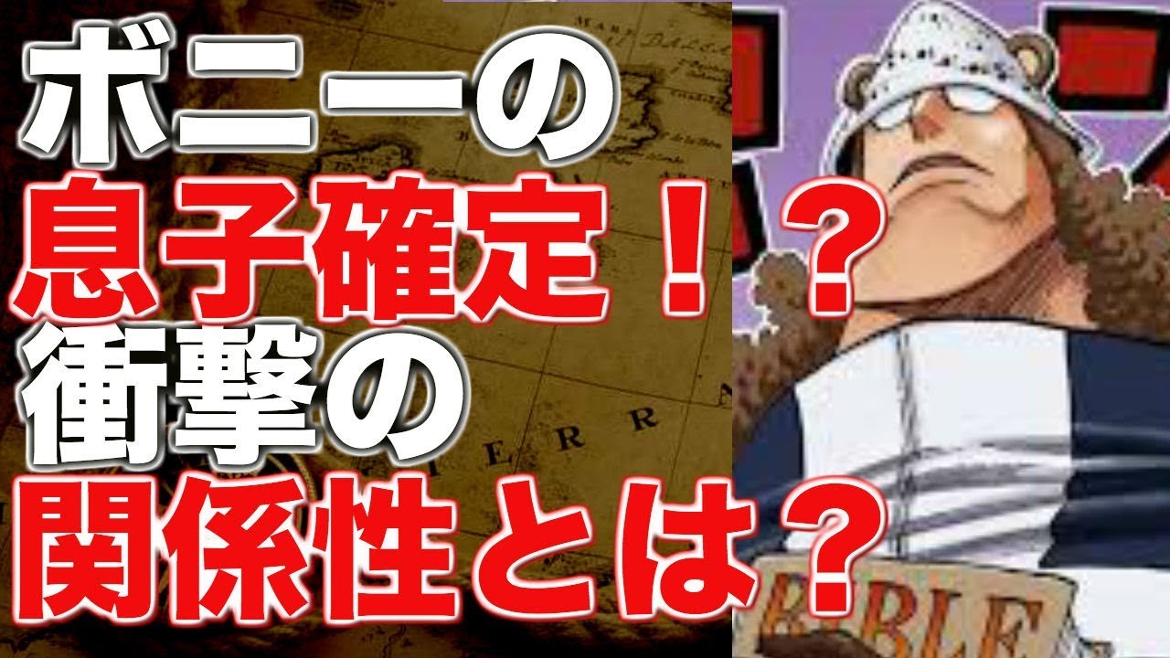 ワンピース ボニーとクマ驚きの関係 親子じゃなかった アイツ から徹底考察 Youtube