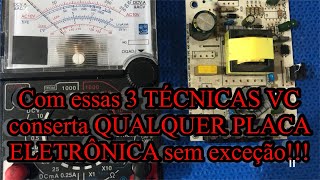 Aprenda a consertar qualquer placas Eletrônicas com essas 3 dicas???