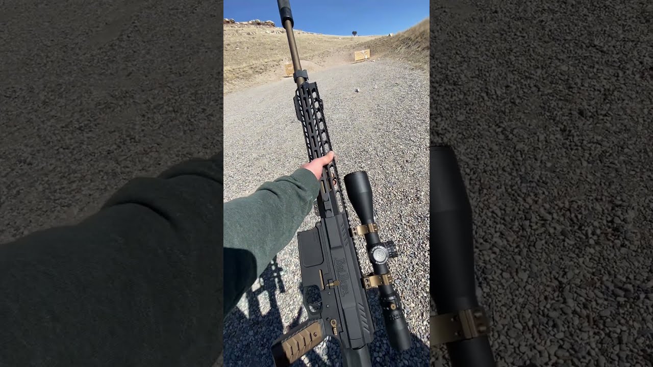 The Powerhouse Our Bad News 338 Lapua Equipped With A Nightforce Scope