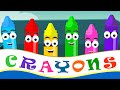 Crayons Color Song For Kid Songs | Child Rhyme And Nursery Rhymes | coloring song for babies