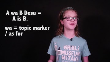 BiteSized Easy Anime Japanese Lesson for kids - Lesson 2 Simple Sentences | BiteSizedEDU