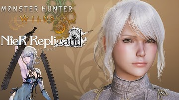 KAINÉ (NieR Replicant) Monster hunter wilds |Character Creation |