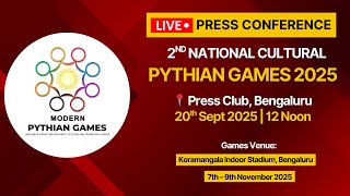 Press Conference 2Nd National Cultural Pythian Games 2025 Bengaluru