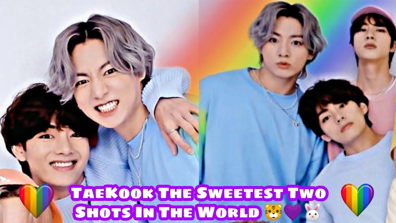 TaeKook The Sweetest Two Shots In The World 🐯💜🐰 - YouTube