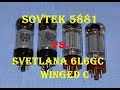 Svetlana Winged C 6L6GC Vs SOVTEK 5881 Tube Comparison In A Peavey XXX Amp Svetlana Winged C 6L6GC Vs SOVTEK 5881 Tube Comparison In A Peavey XXX Amp
