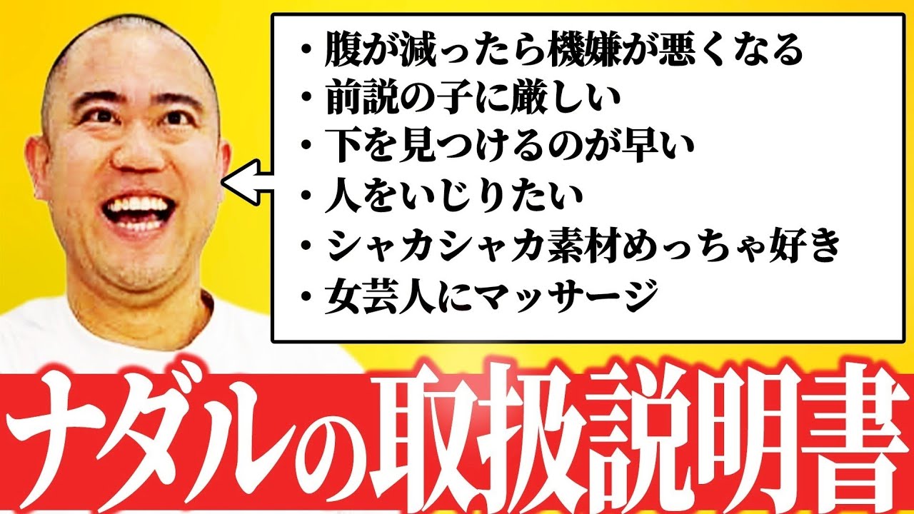 【取説】西野直伝ナダルの取扱説明書【コロチキ】