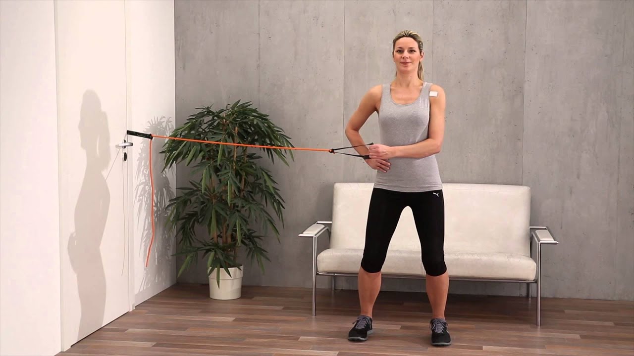 Shoulder Rehab: External Rotation of the Shoulder Using the Pulley ...