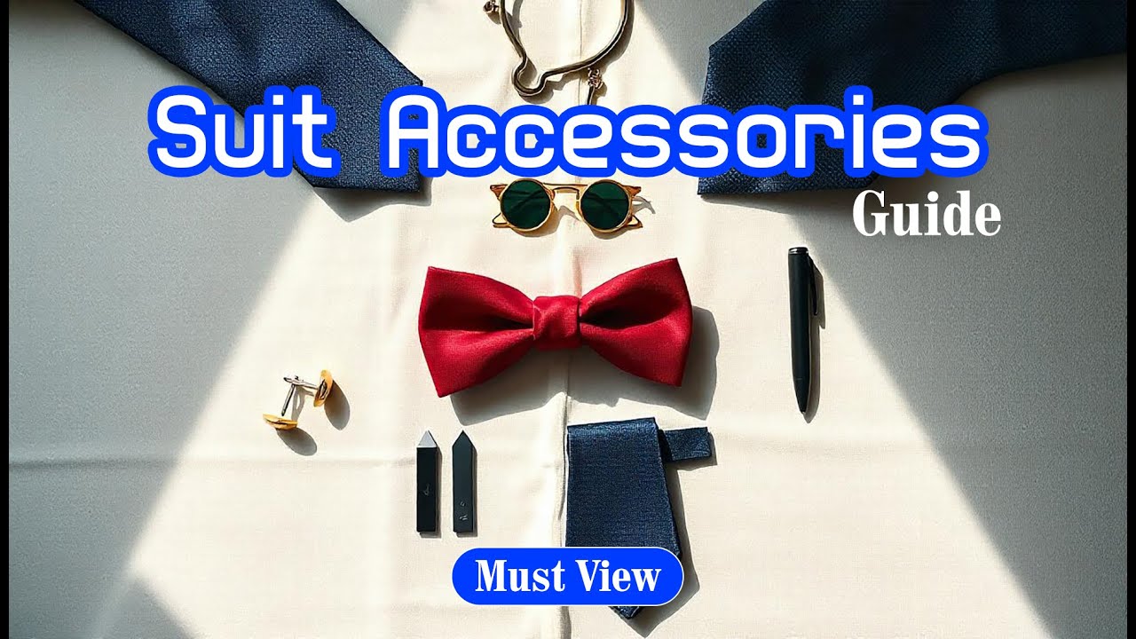 Suit Accessories Guide | Updated Men's Fashion Tips - YouTube