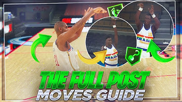 FULL POST MOVE GUIDE!! HOW TO DO EVERY POST MOVE IN NBA2K20 AND BECOME A POST GOD!!