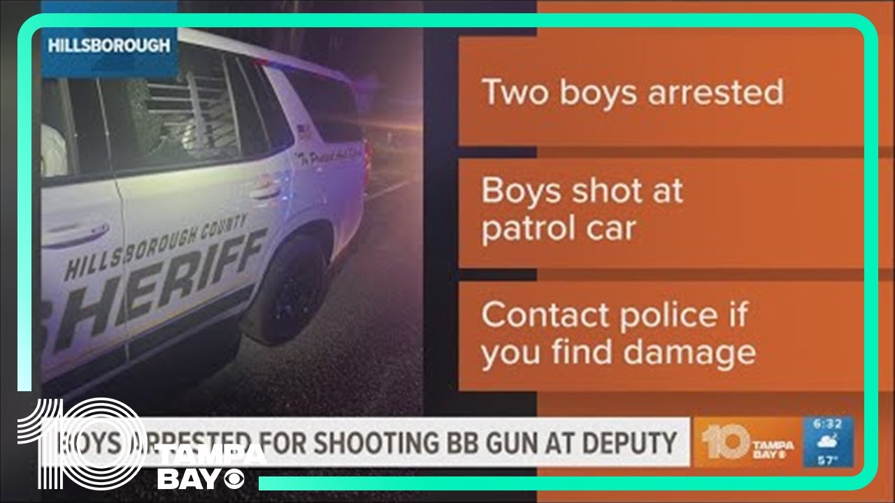 2 12-year-old boys arrested after shooting BB gun at Hillsborough ...