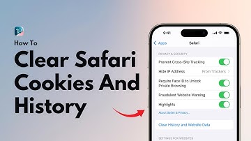 How to Clear History/Cache Or Cookies From Safari on iPhone/iPad (2025)