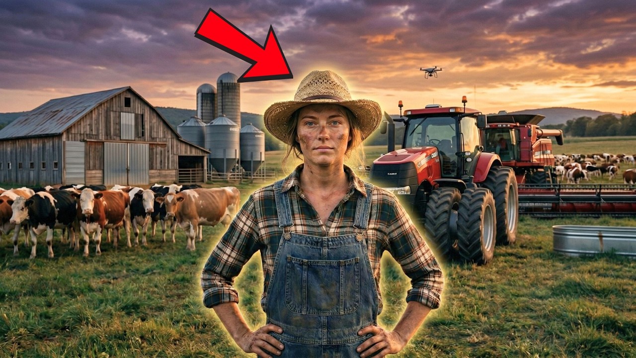 Son mari mort, laissant 23 vaches... Elle double le troupeau en 3 ans sans prêt.