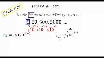 Arithmetic and Geometric Sequences Explicit Formula 2 of 2