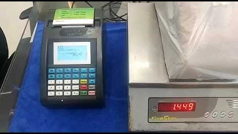 Adding Weighing Machine to Billing Printer