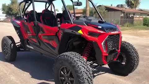 2019 RZR XP 4 TURBO S - INDY RED