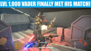 Max Level 1,000 Darth Vader has finally met his match! - Star Wars Battlefront 2