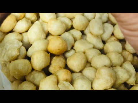 Cara Membuat Pentol Goreng Telur