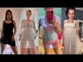 Transparent dress challenge4k girls without underwear 22
