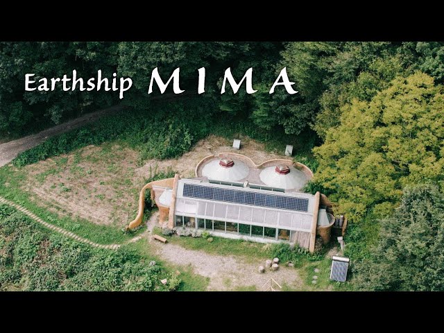 Earthship MIMA オフグリッドな非日常 (宿泊できるオフグリッドハウス Earthship MIMA 徳島県美馬市)