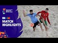 Uruguay v portugal  fifa beach soccer world cup 2021  match highlights