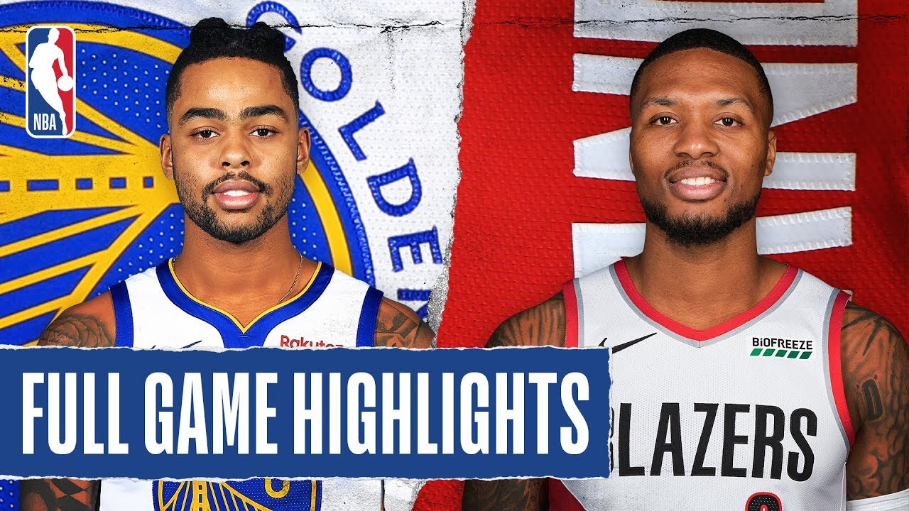 Warriors At Trail Blazers Full Game Highlights December 18 2019 Youtube