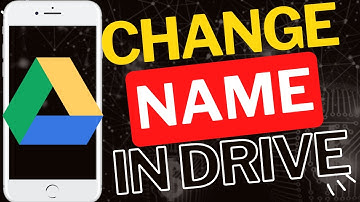 How to Rename a Folder in Google Drive Mobile