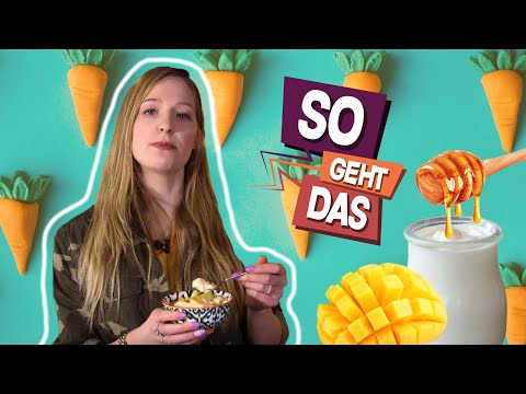 Video: Wie Man Ein Dessert Mit Karotten Und Mangos Macht