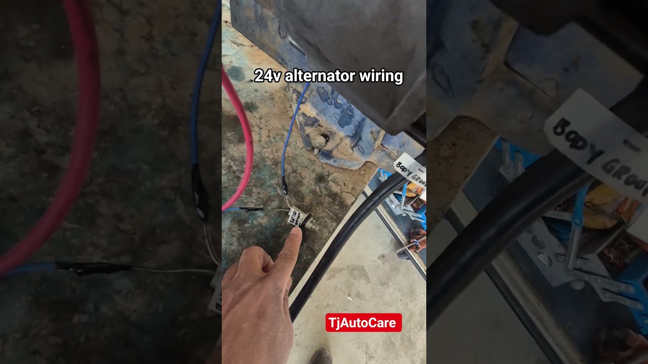24v alternator wiring Tips 