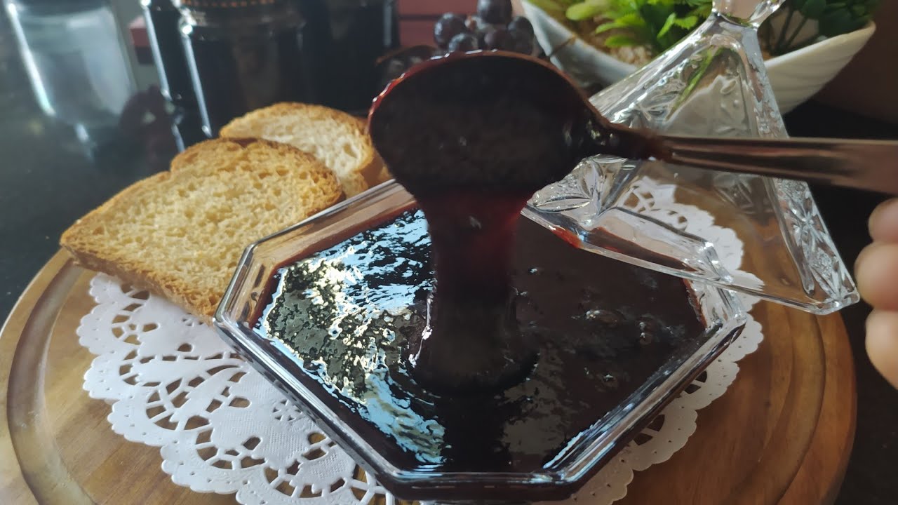 مربى العنب🍇بدون سكر بمكون واحد و طريقة سهلة و بنين بزاف