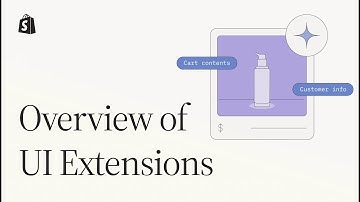 Overview of UI Extensions|| Shopify Academy