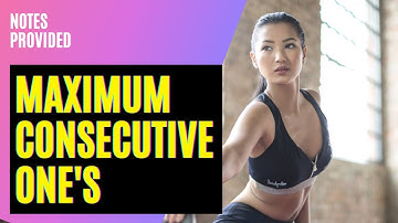 Maximum Consecutive One