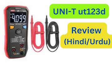 UNI-T ut123d Digital Multimeter Review (Hindi/Urdu)