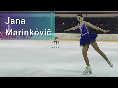 Jana Marinkovic - Umetnicko lizganje - Ice Skating