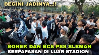 Atmosphere Inside and Outside the Stadium as Persebaya Bonek Meet BCS PSS Sleman | #DJIawards