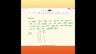 Finding the Expectation Probability Shorts 1 #youtubeshorts