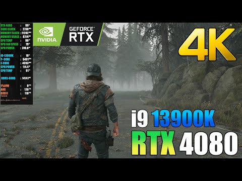 Days Gone : RTX 4080 + i9 13900K ( 4K Maximum Settings )