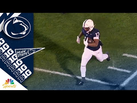 Allen’s 50-yard dash sets up Penn State's touchdown vs. Nebraska | NBC Sports